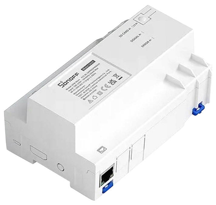 Sonoff SPM Main μέτρηση κατανάλωσης ενέργειας μέσω Ethernet και Wi Fi